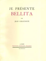 Je présente Bellita