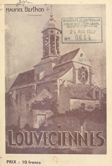 Louveciennes - Maurice Berthon - FeniXX réédition numérique