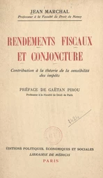 Rendements fiscaux et conjoncture