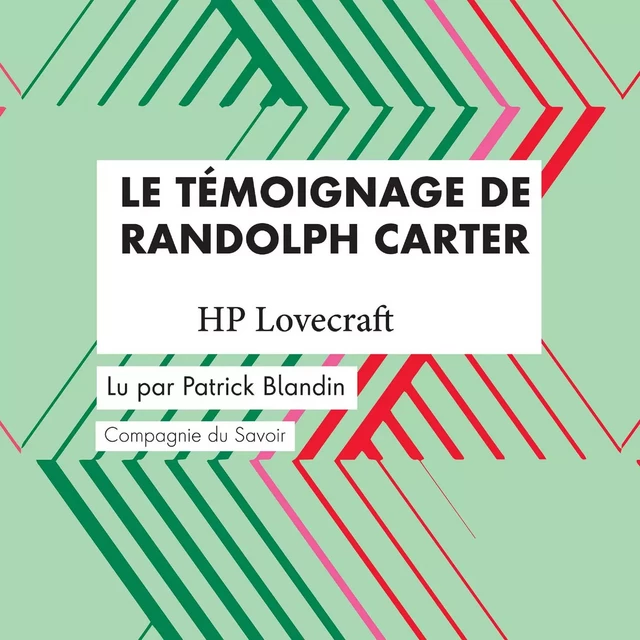 Le Témoignage de Randolph Carter - H. P. Lovecraft - Saga Egmont French