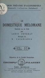 Le domestique mélomane