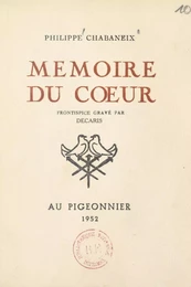 Mémoire du cœur