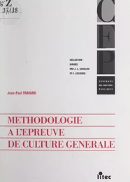 Méthodologie à l'épreuve de culture générale