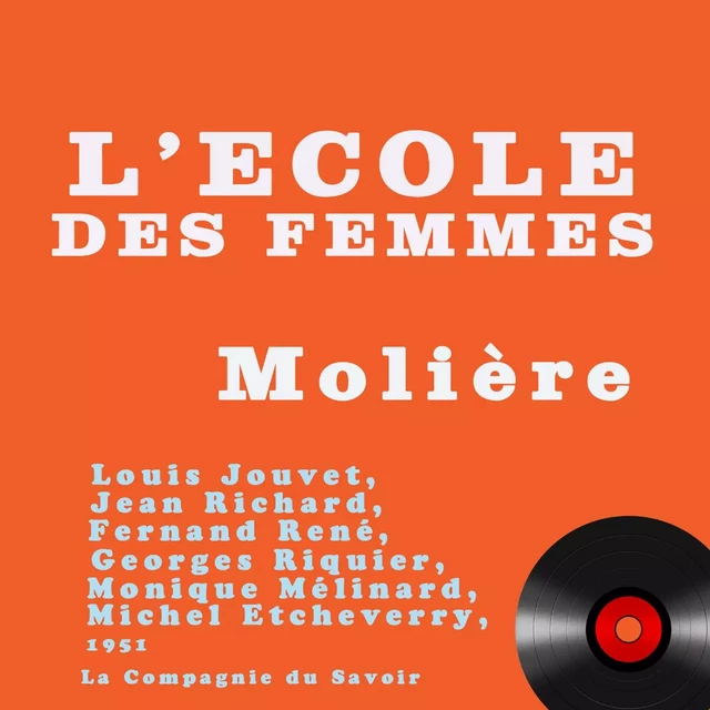 L'École des femmes -  Molière - Saga Egmont French