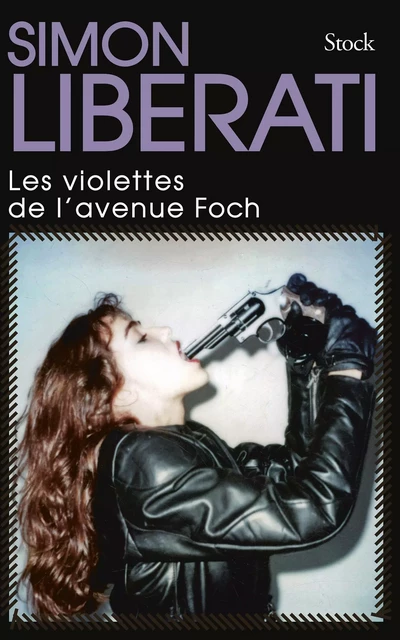 Les violettes de l'avenue Foch - Simon Liberati - Stock