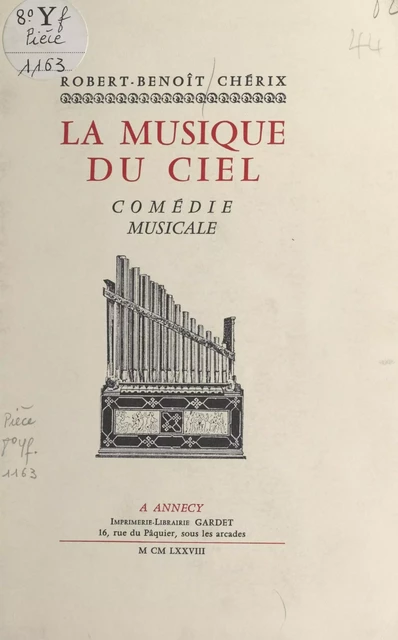 La musique du ciel - Robert-Benoît Chérix - FeniXX réédition numérique