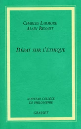 Débat sur l'éthique