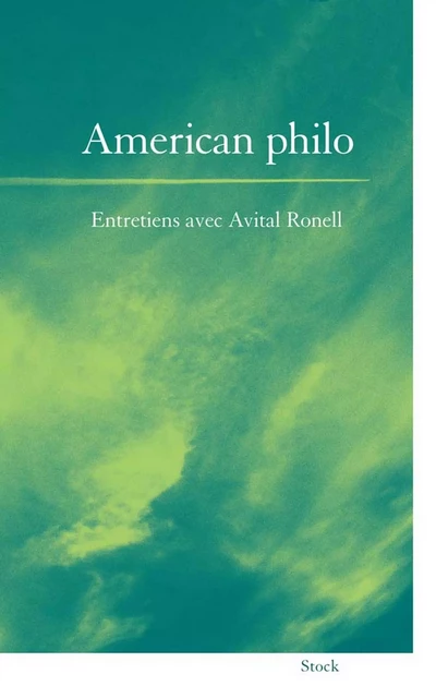 American philo - Avital Ronell - Stock