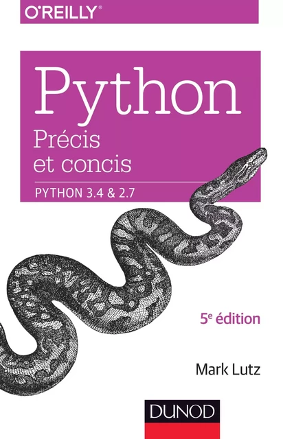 Python précis et concis - Mark Lutz - Dunod