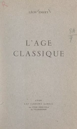 L'âge classique