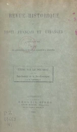 Étude sur le notariat dans le Bas-Quercy et le Bas-Rouergue