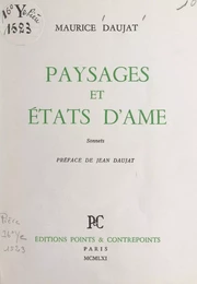 Paysages et états d'âme