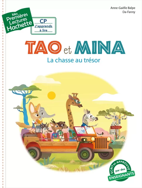 Premières lectures CP1 Tao et Mina - La chasse au trésor - Anne-Gaëlle Balpe - Hachette Enfants