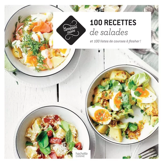 100 recettes de salades -  Collectif - Hachette Pratique