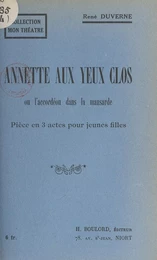 Annette aux yeux clos