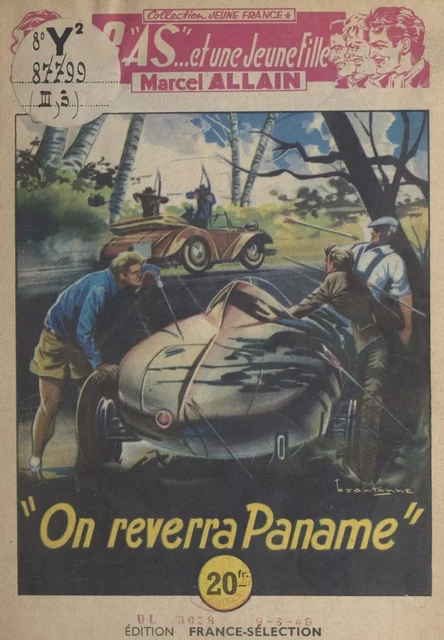 3 as et une jeune fille (3). On reverra Paname ! - Marcel Allain - FeniXX réédition numérique