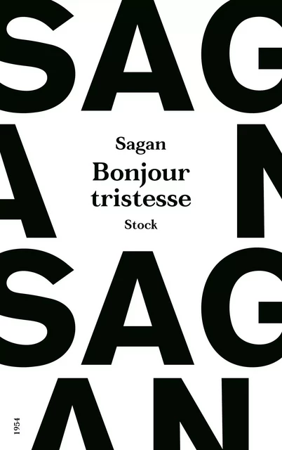 Bonjour tristesse - Françoise Sagan - Stock