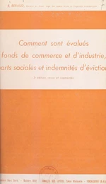 Comment sont évalués fonds de commerce et d'industrie, parts sociales et indemnités d'éviction