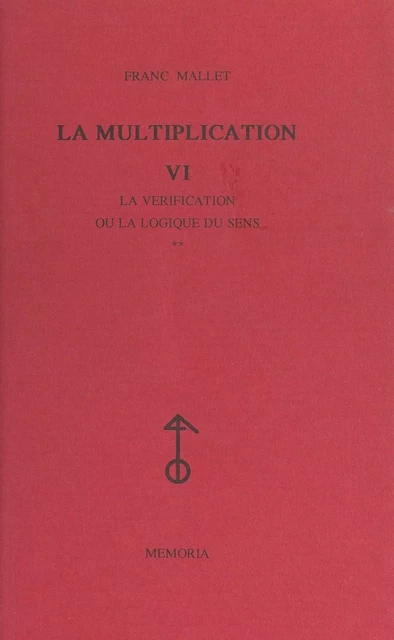 La multiplication (6) - Franc Mallet - FeniXX réédition numérique