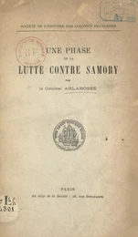 Une phase de la lutte contre Samory, 1890-1892