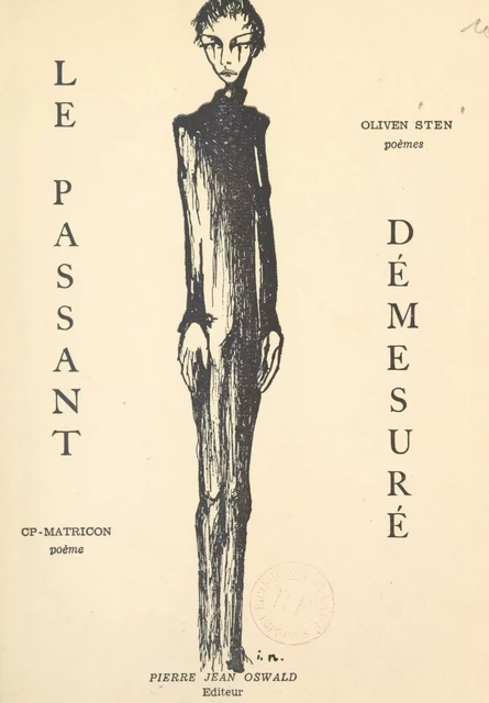 Le passant démesuré - Claude-Pierre Matricon, Oliven Sten - FeniXX réédition numérique