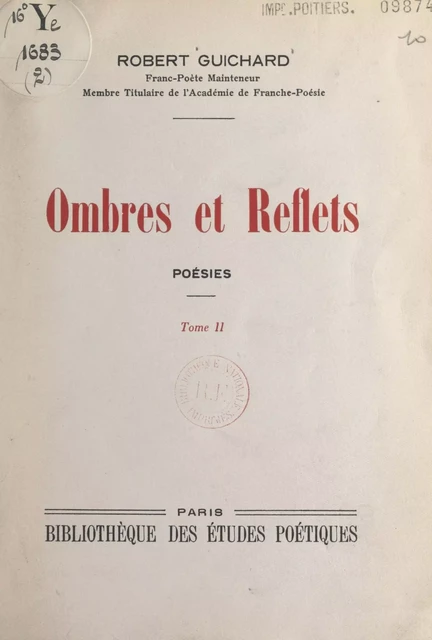 Ombres et reflets (2) - Robert Guichard - FeniXX réédition numérique