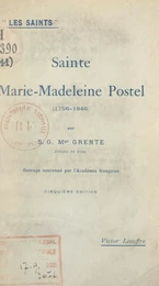 Sainte Marie Madeleine Postel (1756-1846)