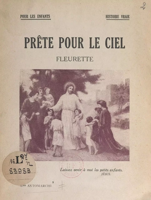 Prête pour le ciel, Fleurette - A. Antomarchi - FeniXX réédition numérique