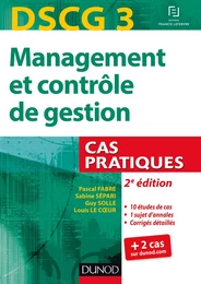 DSCG 3 - Management et contrôle de gestion - 2e éd