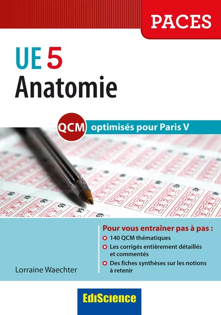 Anatomie UE 5 - Lorraine Waechter - Ediscience