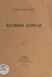 Raymond Schwab