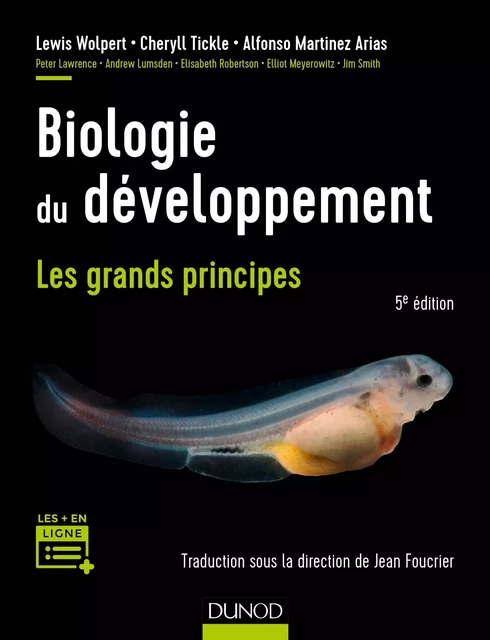 Biologie du développement - Lewis Wolpert, Cheryll Tickle, Alfonso Martinez Arias - Dunod