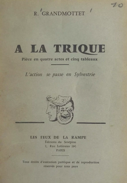 À la trique - Robert Grandmottet - FeniXX réédition numérique