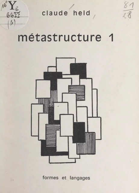 Métastructure 1 - Claude Held - FeniXX réédition numérique