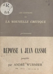 Réponse à Jean Cassou