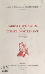 L'abbaye d'Hasnon et le comte d'Ostrevant