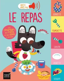 Répète après moi - Le repas 1/3 ans