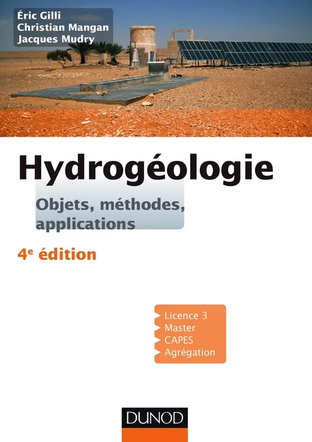 Hydrogéologie - 4e éd. - Éric Gilli, Christian Mangan, Jacques Mudry - Dunod