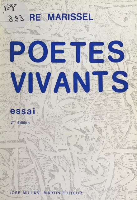 Poètes vivants - André Marissel - FeniXX réédition numérique