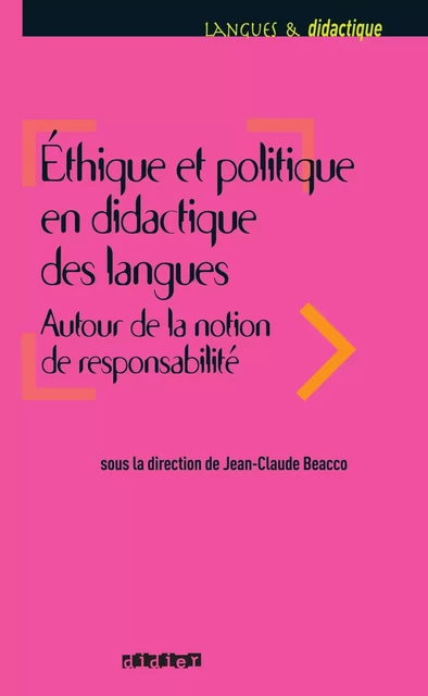 Ethique et politique en didactique des langues - Ebook - Jean-Claude Beacco - Didier