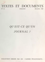 Qu'est-ce qu'un journal ?