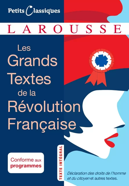 Les grands textes de la révolution française -  Collectif - Larousse