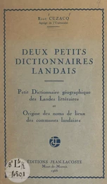 Deux petits dictionnaires landais