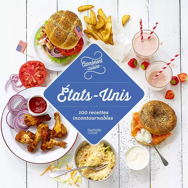 100 recettes États-Unis -  Collectif - Hachette Pratique