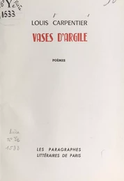 Vases d'argile