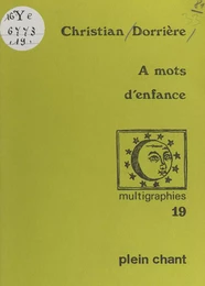 À mots d'enfance