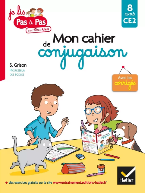 Mon cahier de conjugaison - Stéphanie Grison - Hatier