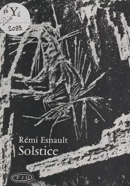 Solstice - Rémi Esnault - FeniXX réédition numérique