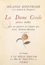 La dame créole