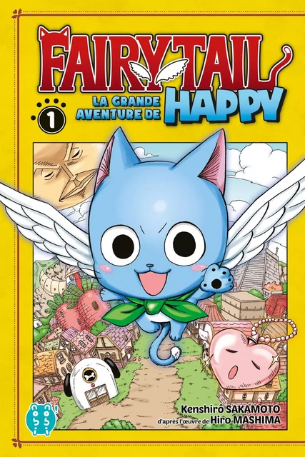 Fairy Tail - La grande aventure de Happy T01 - Kenshirô Sakamoto, Hiro Mashima - Nobi Nobi